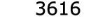  3616