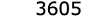  3605