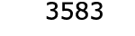  3583