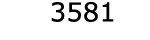  3581