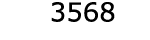  3568