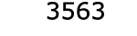  3563