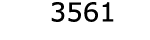  3561