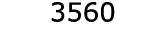  3560