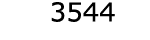  3544
