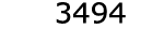  3494