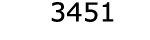  3451
