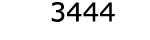  3444