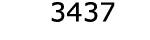  3437