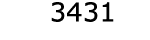  3431
