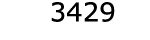  3429