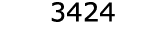  3424