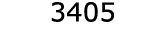  3405