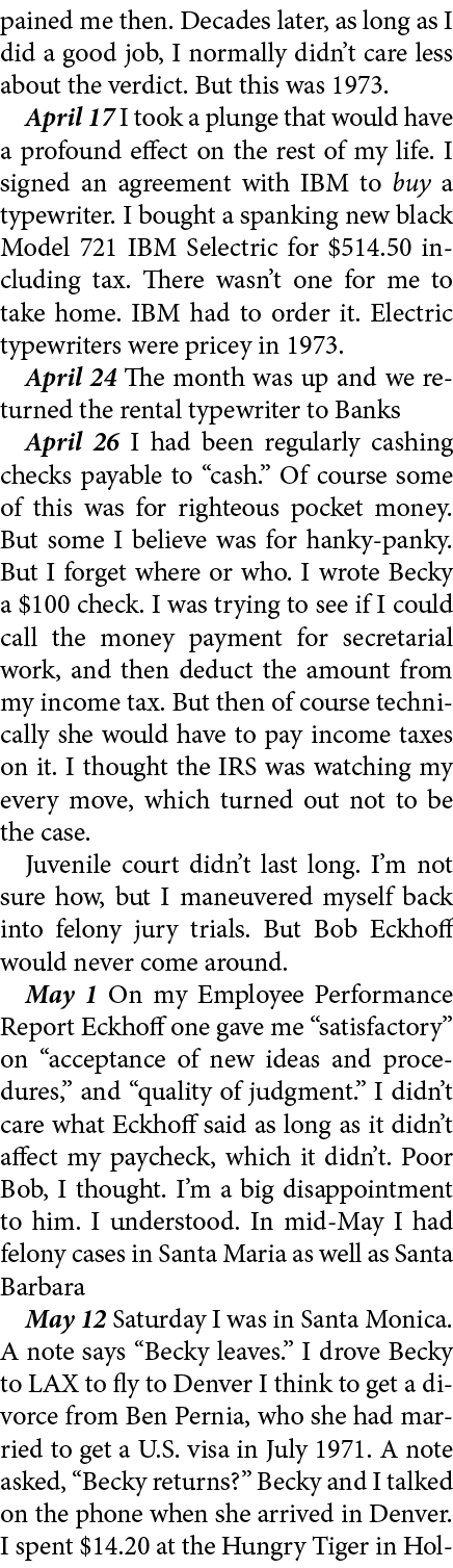 pained me then. Decades later, as long as I did a good job, I normally didn’t care less about the verdict. But this w...