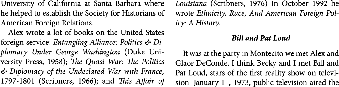 University of ﻿California at ﻿Santa Barbara where he helped to establish the ﻿Society for Historians of American For...