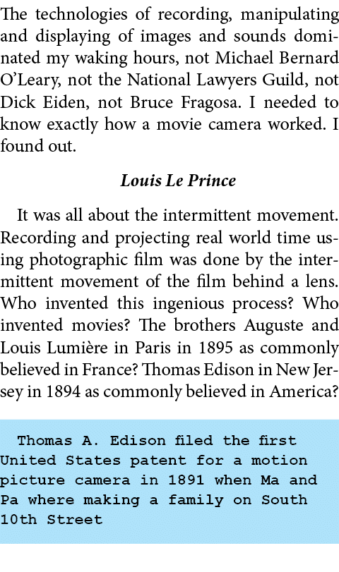 The technologies of recording, manipulating and displaying of images and sounds dominated my waking hours, not ﻿Micha...