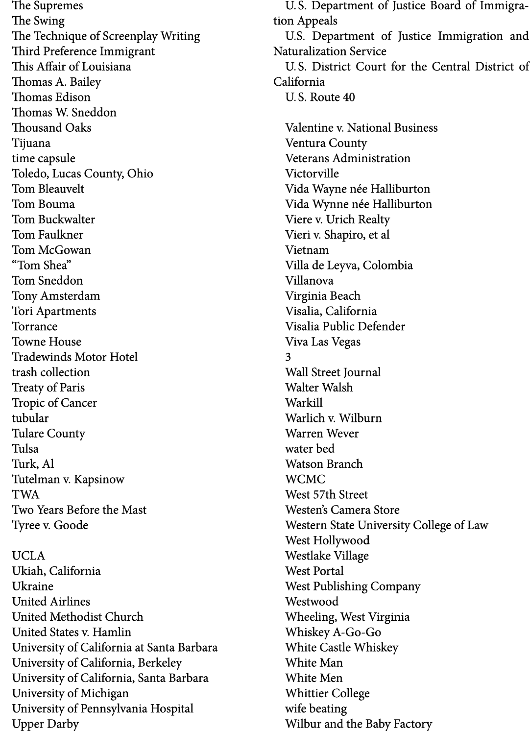 The Supremes The Swing The Technique of Screenplay Writing Third Preference Immigrant This Affair of Louisiana Thomas...
