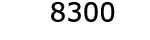  8300