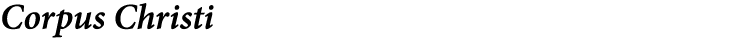 Corpus Christi