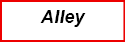 Alley