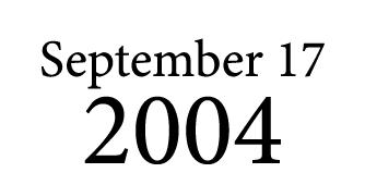 September 17 2004
