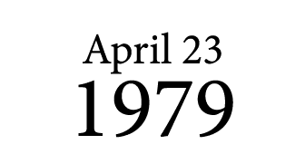 April 23 1979
