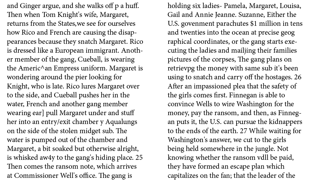 and Ginger argue, and she walks off p a huff. Then when Tom Knight's wife, Margaret, returns from the States,we see f...