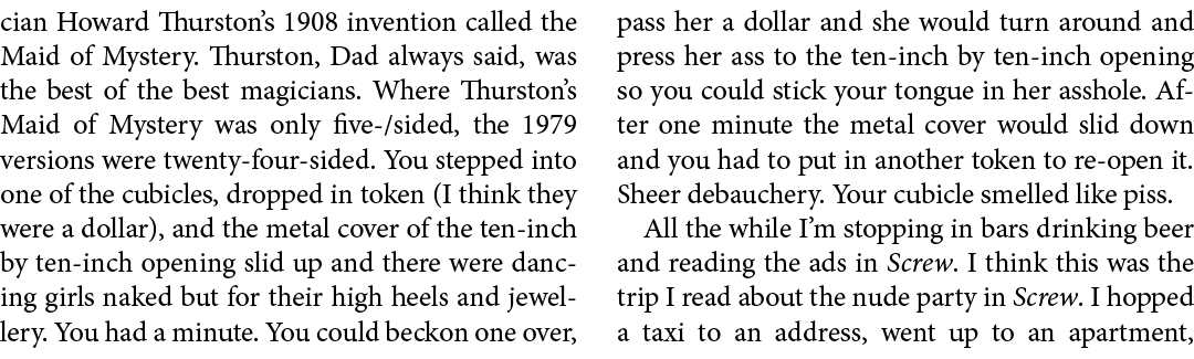 cian Howard Thurston’s 1908 invention called the Maid of Mystery. Thurston, Dad always said, was the best of the best...