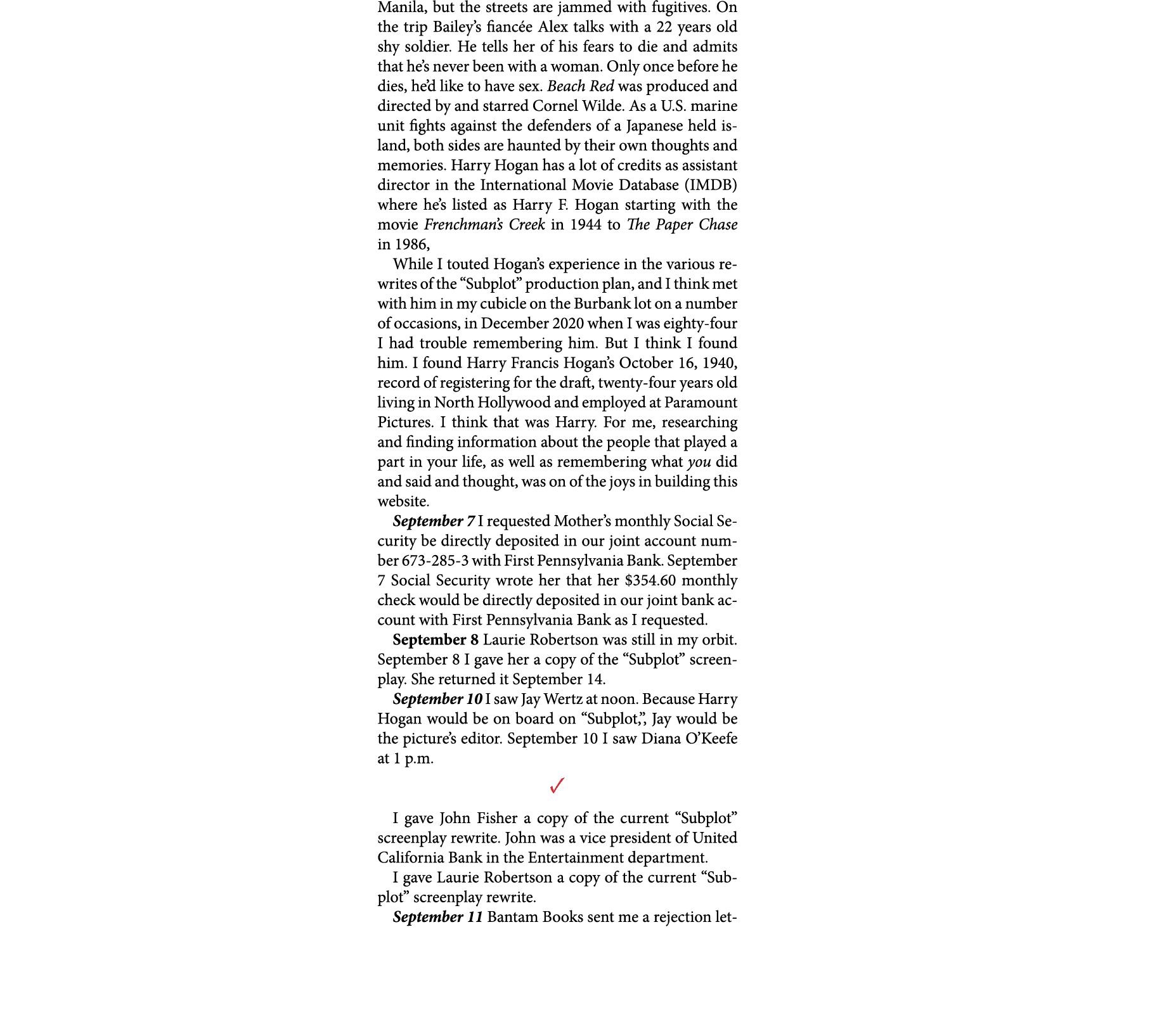 Manila, but the streets are jammed with fugitives. On the trip Bailey’s fianc e Alex talks with a 22 years old shy so...