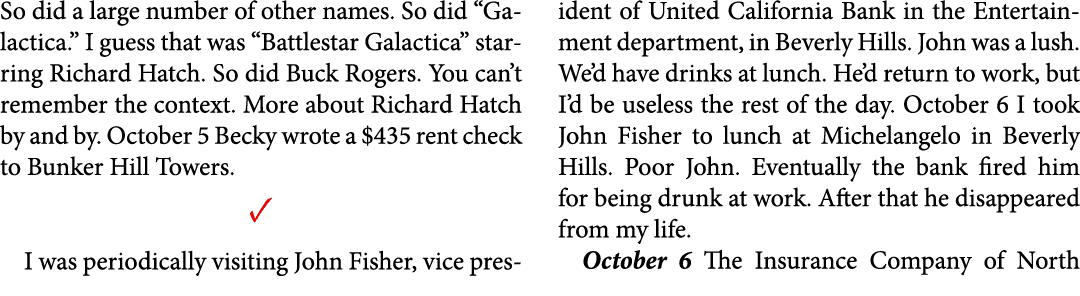 So did a large number of other names. So did “Galactica.” I guess that was “Battlestar Galactica” starring Richard Ha...