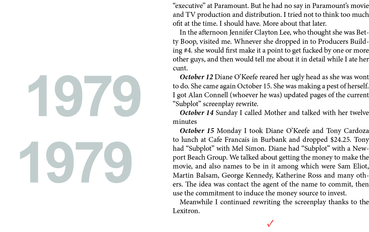 “executive” at Paramount. But he had no say in Paramount’s movie and TV production and distribution. I tried not to t...
