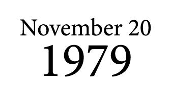 November 20 1979