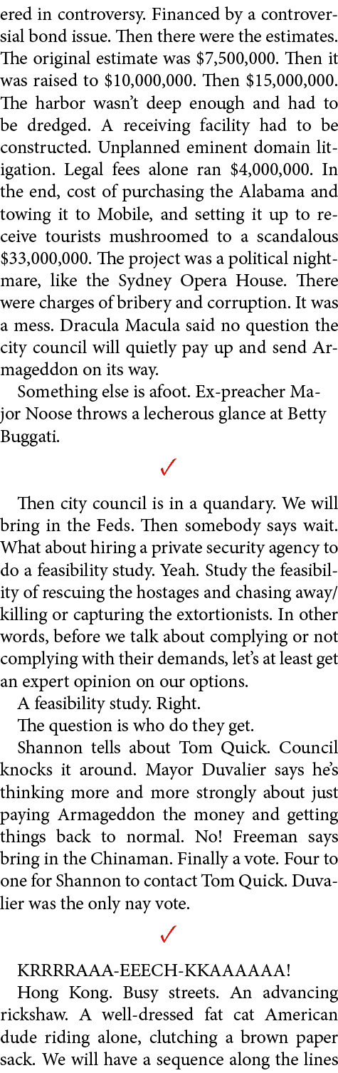 ered in controversy. Financed by a controversial bond issue. Then there were the estimates. The original estimate was...