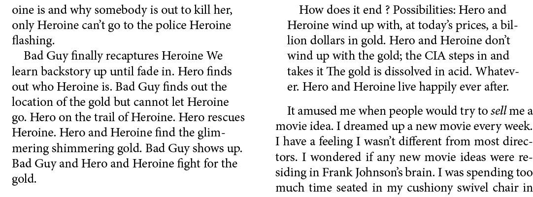 oine is and why somebody is out to kill her, only Heroine can’t go to the police Heroine flashing. Bad Guy finally re...