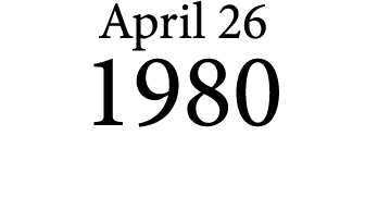 April 26 1980