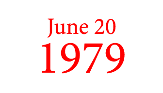 June 20 1979