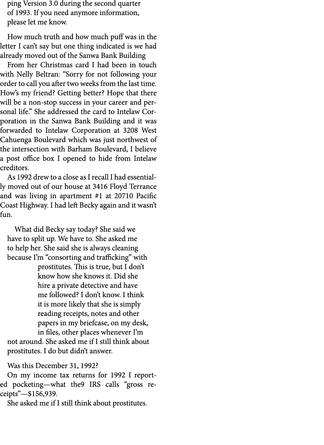 ping Version 3.0 during the second quarter of 1993. If you need anymore information, please let me know. How much tru...