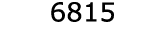 6815