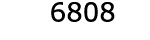  6808