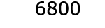  6800