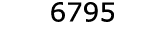  6795