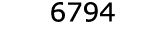  6794