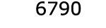  6790