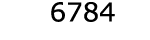  6784