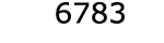  6783
