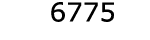  6775