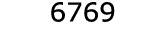  6769
