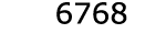  6768