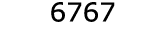  6767