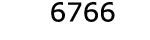  6766